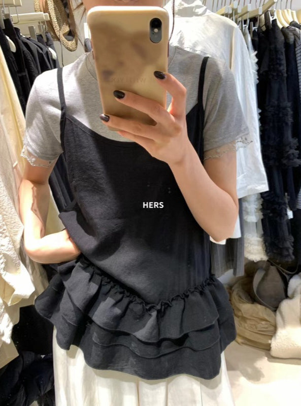 HERS> 百搭蛋糕吊帶 20485#