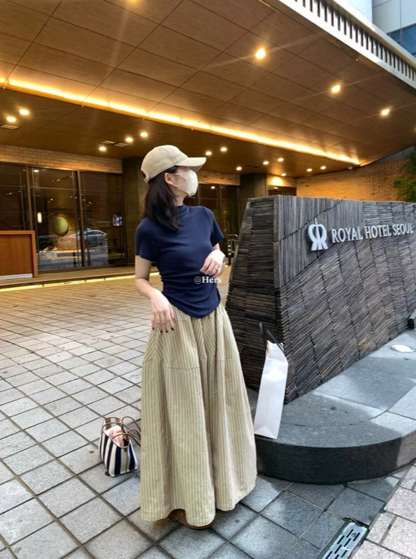 HERS>#微領扭摺T 0964#