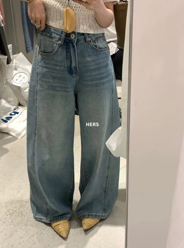 HERS> 水洗藍美式牛仔褲 20511#