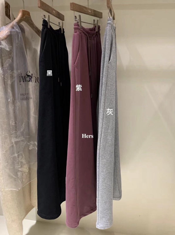 HERS> 3色休閒衛褲 9151#