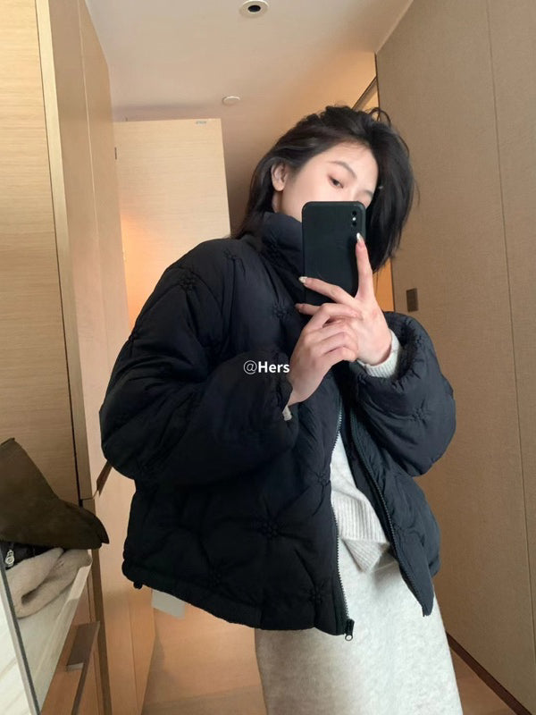 HERS> 花朵棉服 10419#