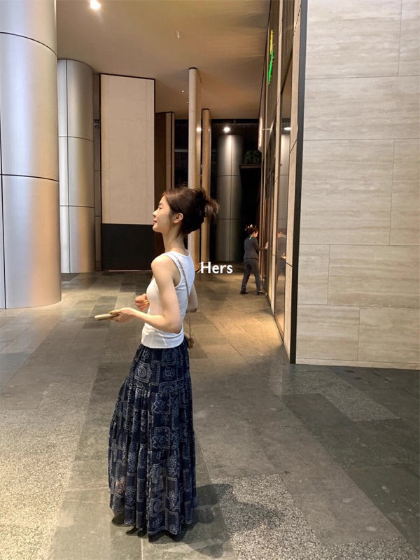 HERS> 氣質方領吊帶 20910#
