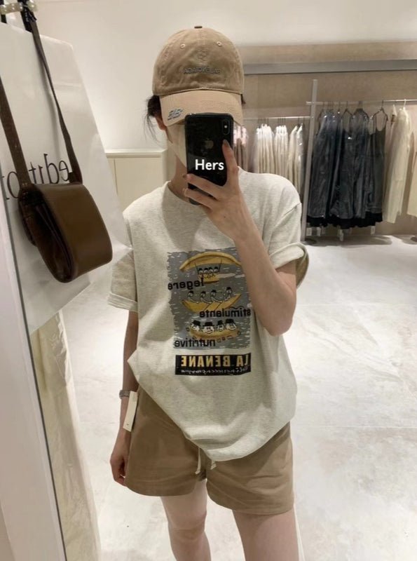 HERS> 美式棉麻短褲 9401#