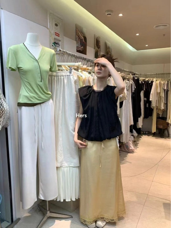 HERS> 法式花苞小衫 20709#
