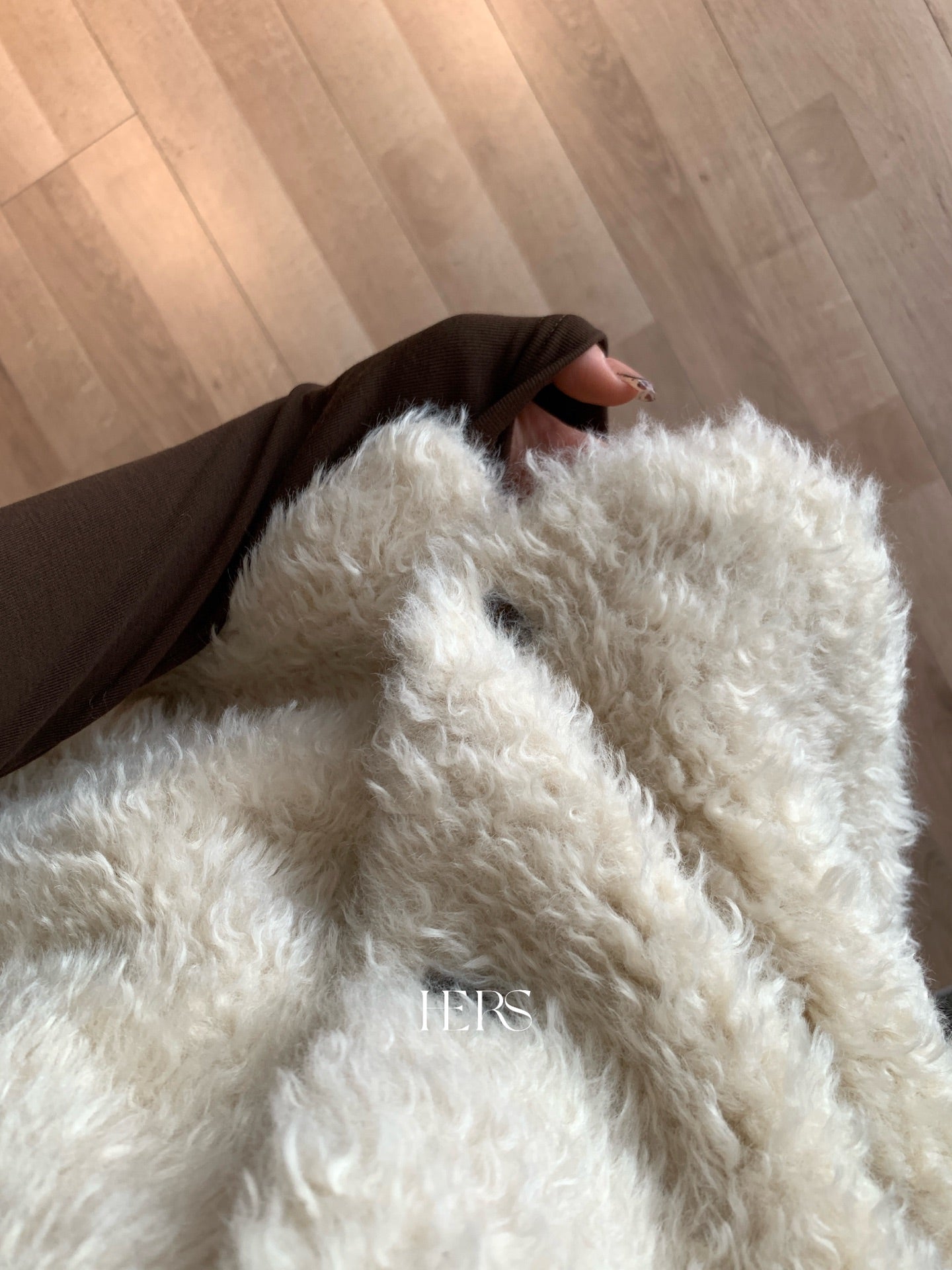 seeUbye - 木扣毛毛馬甲 92655#