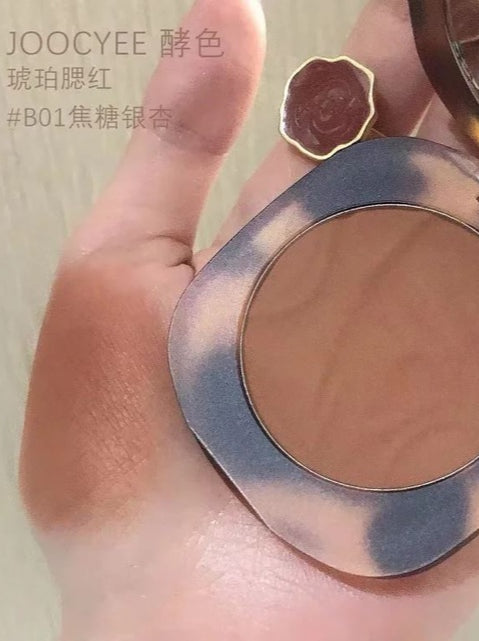33愛用彩妝!monlyn唇釉 /Joocyee唇釉/腮紅 FLORTTE眼影/臥蠶筆04