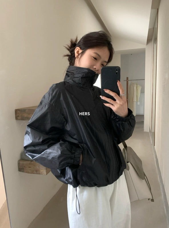 HERS> 立領運動輕衝鋒衣 20360#