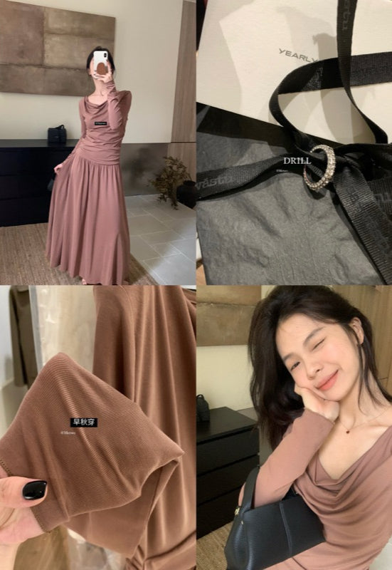 METWO>#干枯玫瑰輕禮服 08575#