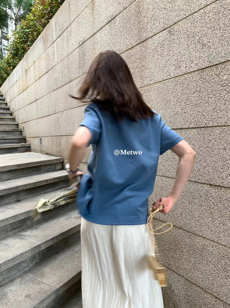 METWO> EGG純棉T 08011#