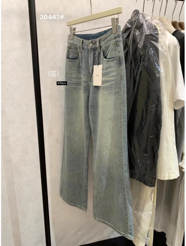 HERS> 微點好版型牛仔褲 20447#