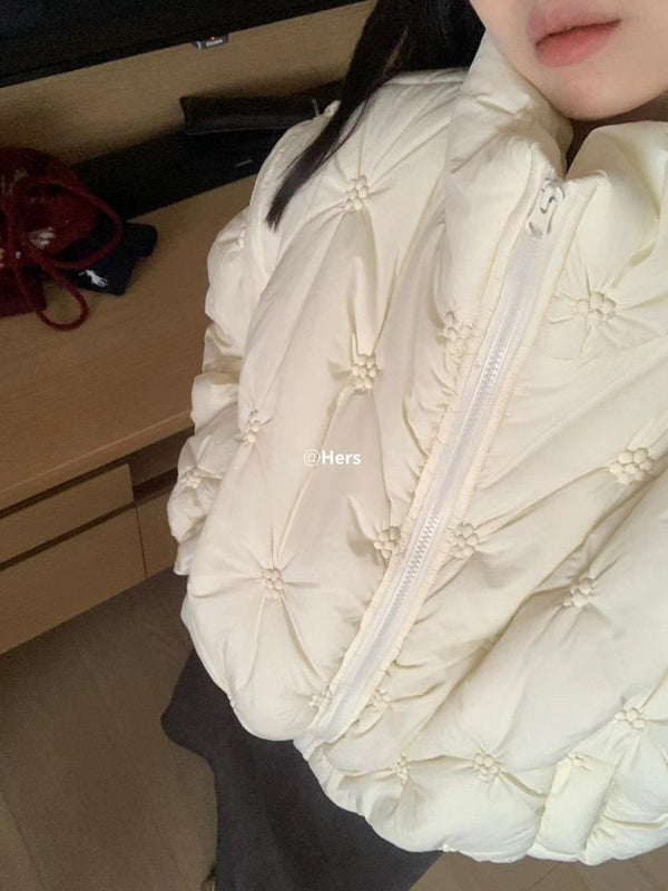 HERS> 花朵棉服 10419#