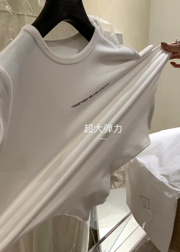 METWO> 美式正肩字母T 08285#