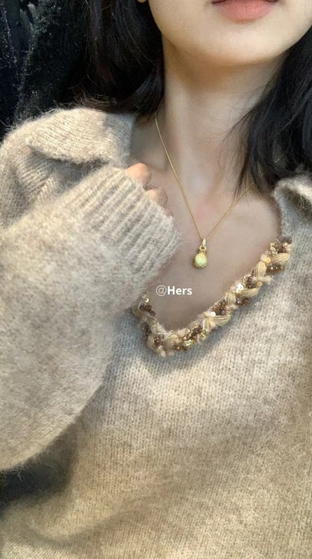 HERS> 小香風毛衣 10582#