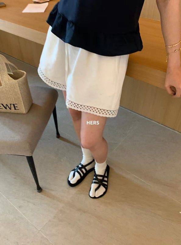 HERS> 提花休閒短褲 20570#
