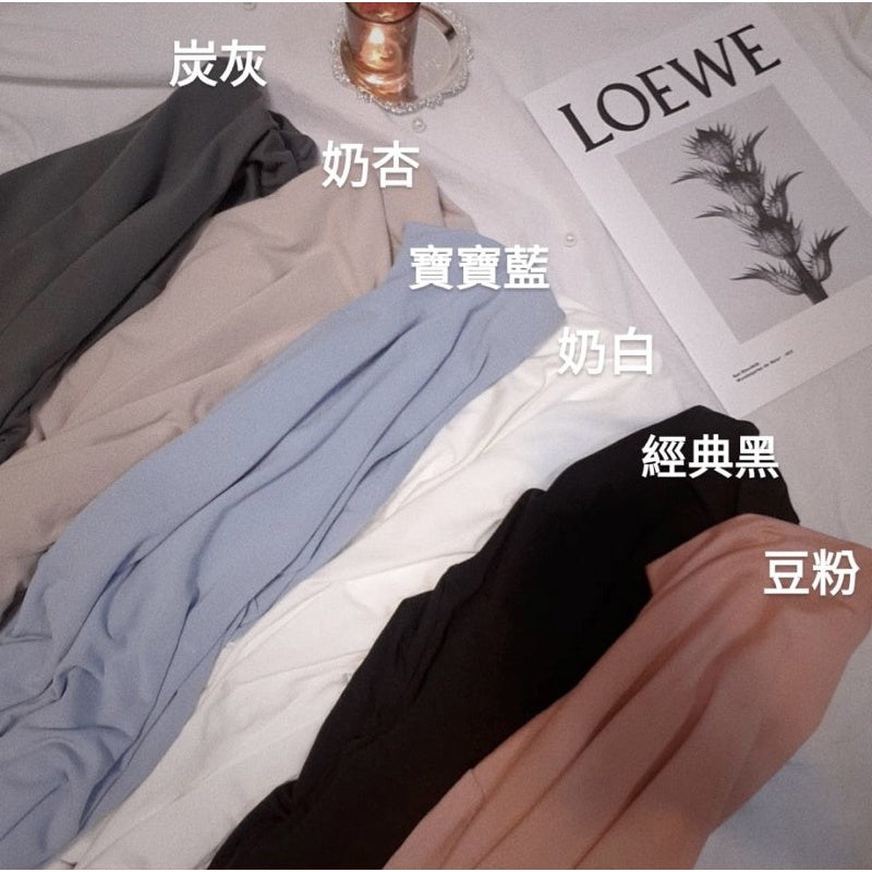 #零負評回購率第一輕絨保暖微高領打底發熱衣