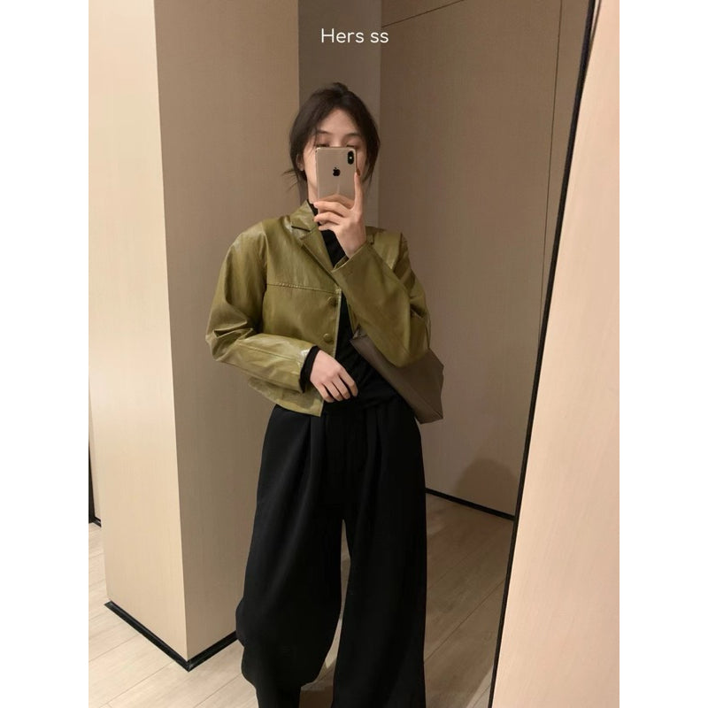現貨*8062# HERS 簡約防曬皮外套