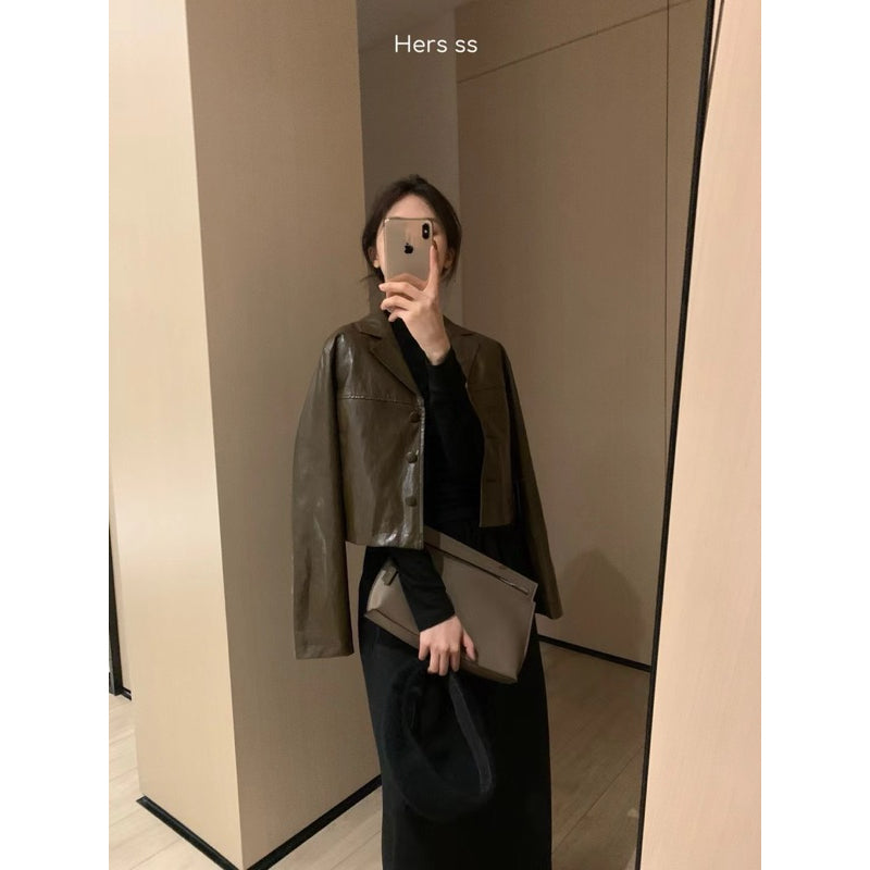 現貨*8062# HERS 簡約防曬皮外套