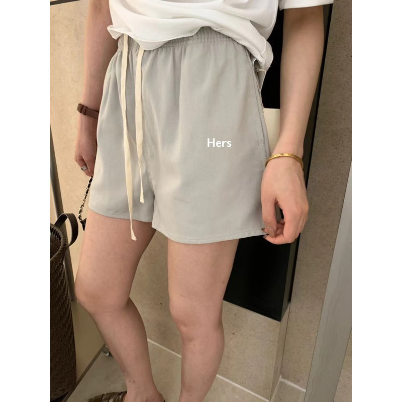 現貨*9401#HERS 美式棉麻短褲