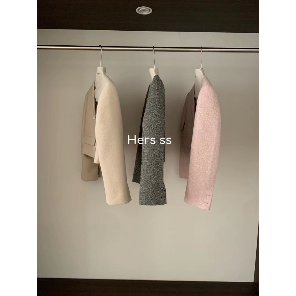 現貨*8105#HERS小香風U領外套
