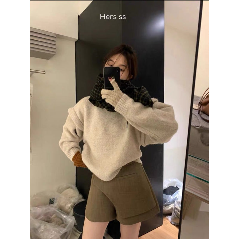 現貨*8553#HERS 不規則西裝短褲