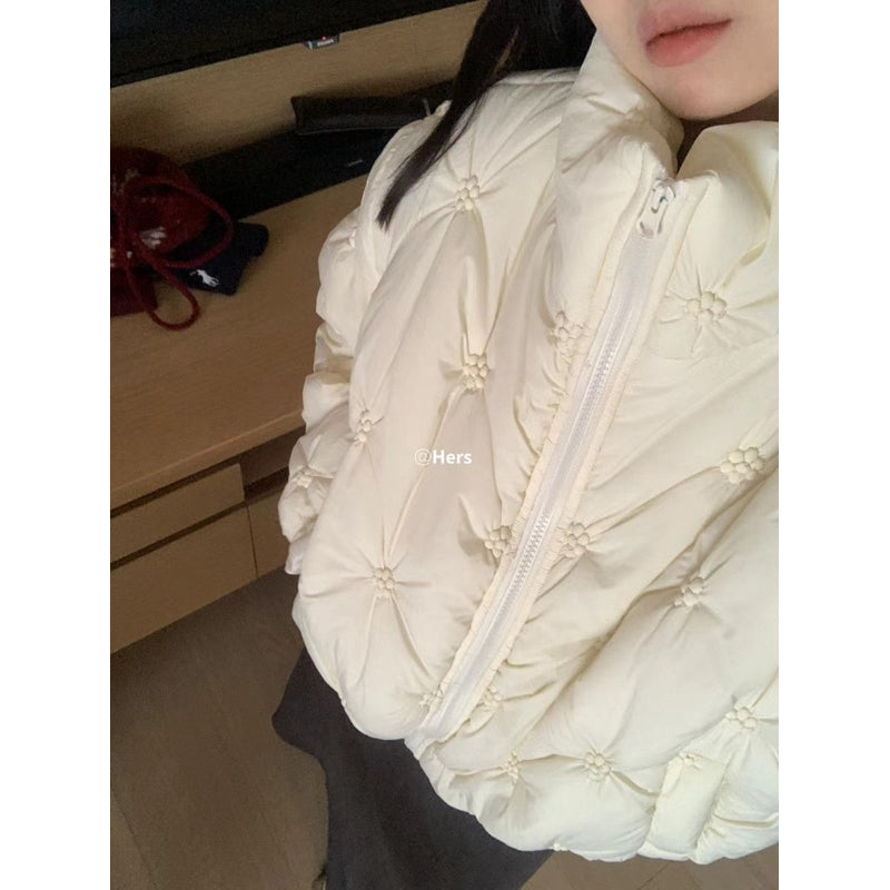 現貨* HERS 花朵棉服 10419#