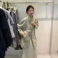 HERS>  長款立領風衣 20277#