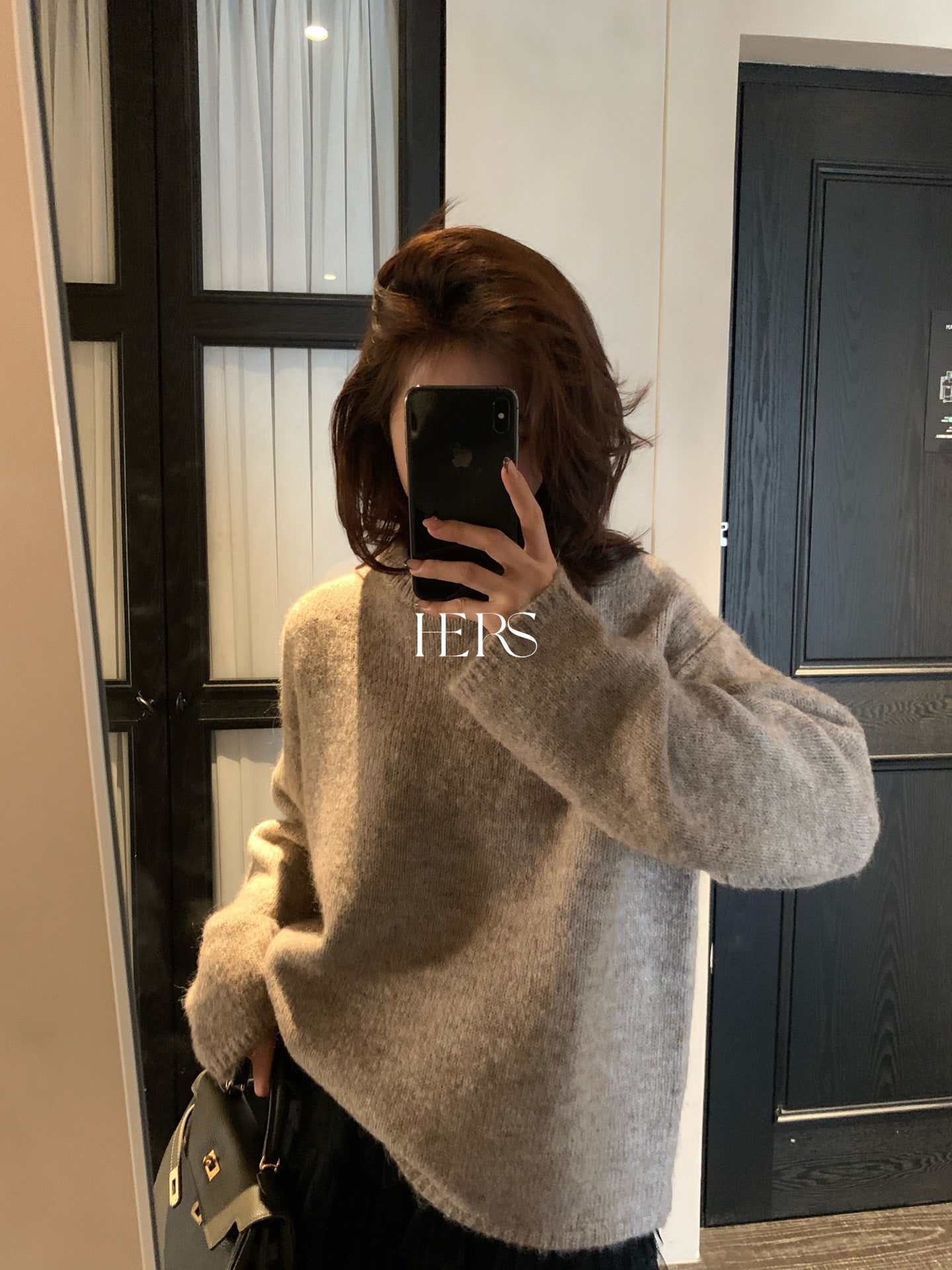 seeUbye - 長年款 經典大版毛衣  2076#