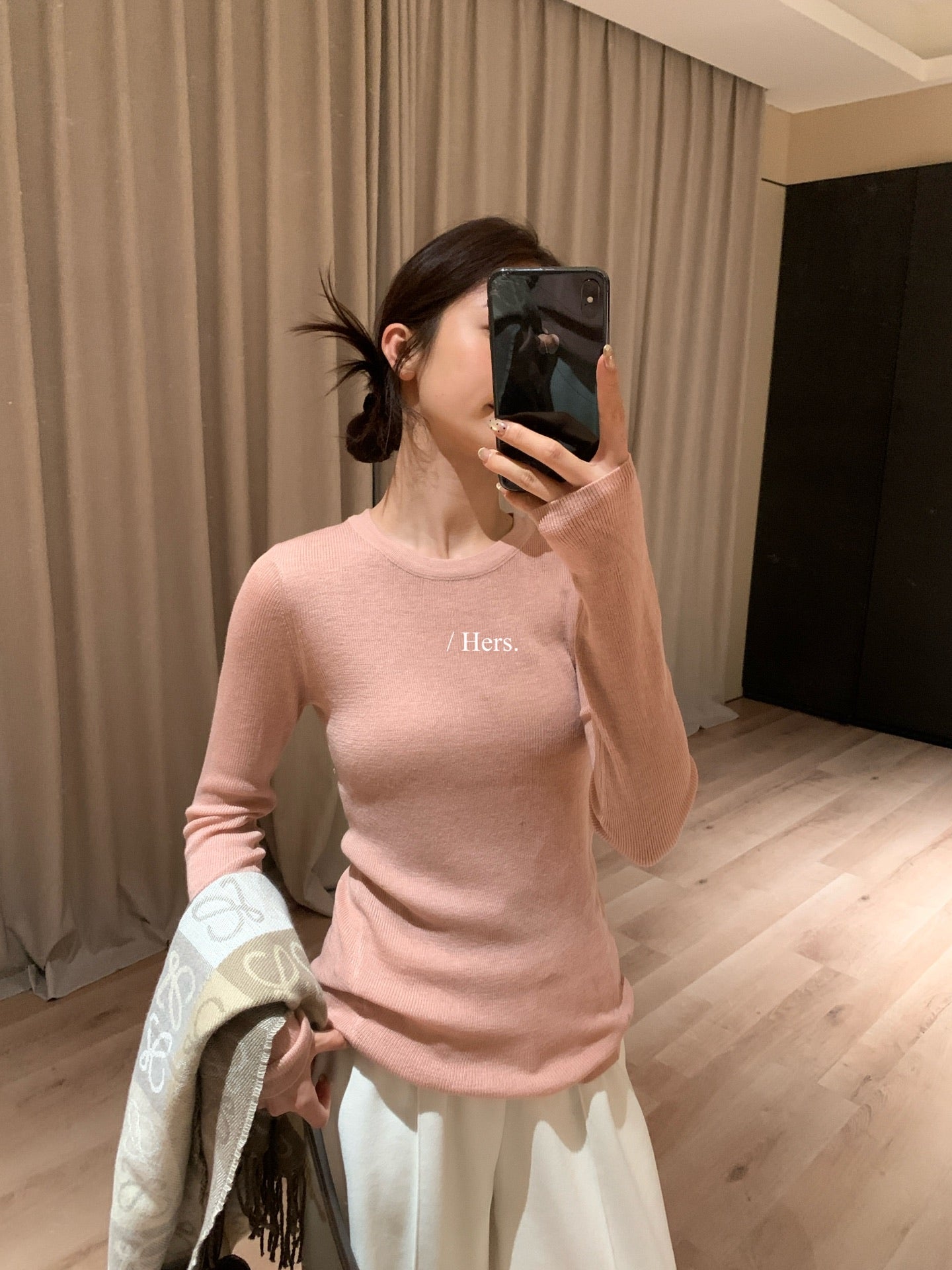 Hers - 合身收腰針織打底  92610#