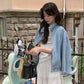 THE LEMON> 水洗牛仔短外套  1102#