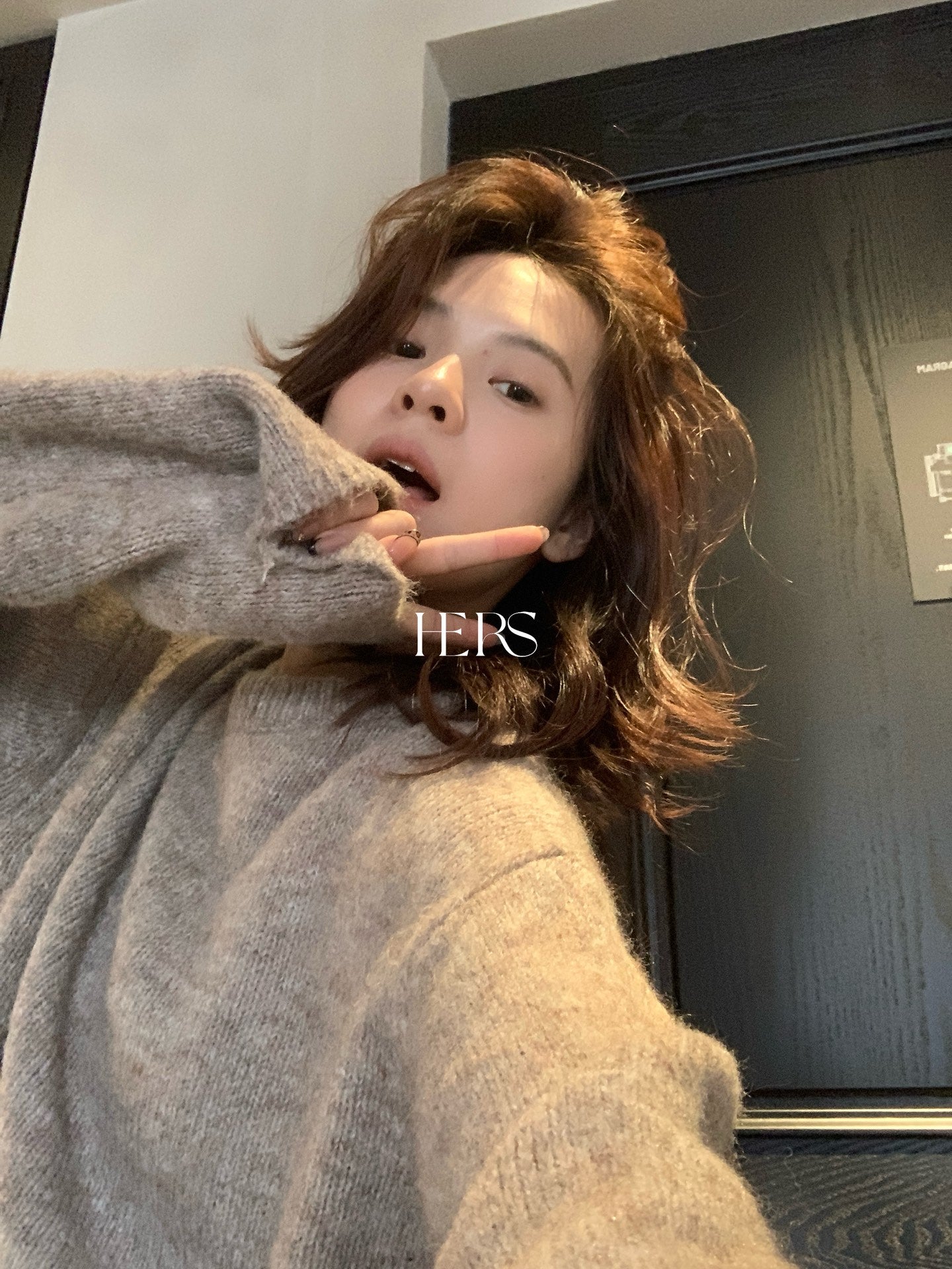 seeUbye - 長年款 經典大版毛衣  2076#