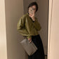 HERS> 簡約防曬皮外套 8062#