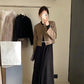 METWO>銅釦鬼馬少女外套2色 8150#