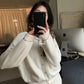 HERS> 韓代格子扣毛衣 #10384#