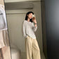 HERS> 2色條紋針織衫 #10082#