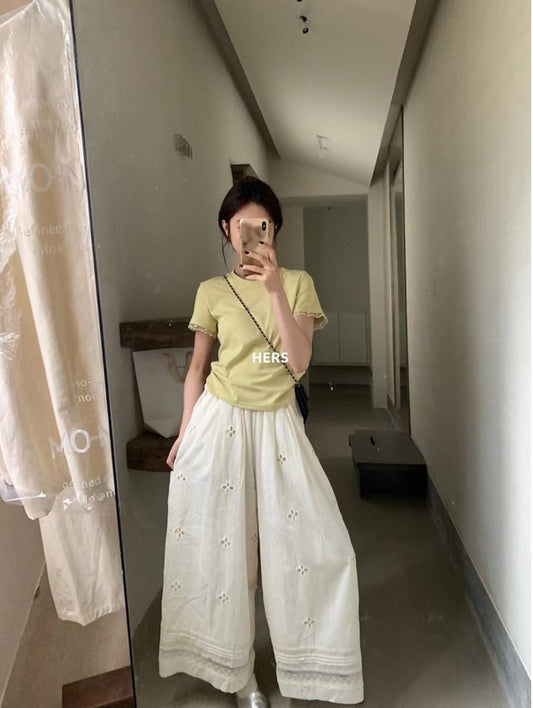 HERS> 渡假花朵褲 20519#