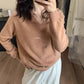 HERS - 羊毛V領輕針織  92385#