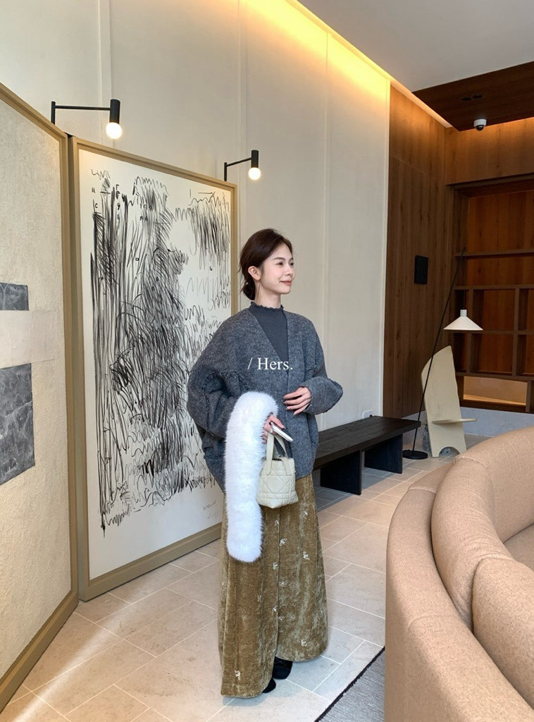 seeUbye - 雙面細羊毛外套 92667#