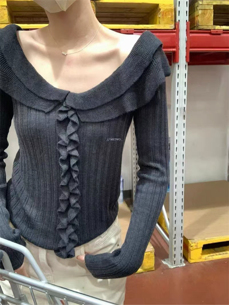METWO - 木耳針織衫  9022#