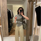 HERS>  直筒顯瘦挺版西褲 20295#