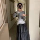 HERS> 簡約拼接蕾絲裙 20261#
