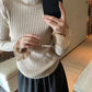 HERS> 小香外套& 3色加厚蕾絲打底  10455#