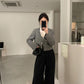 HERS>小香風U領外套  8105#
