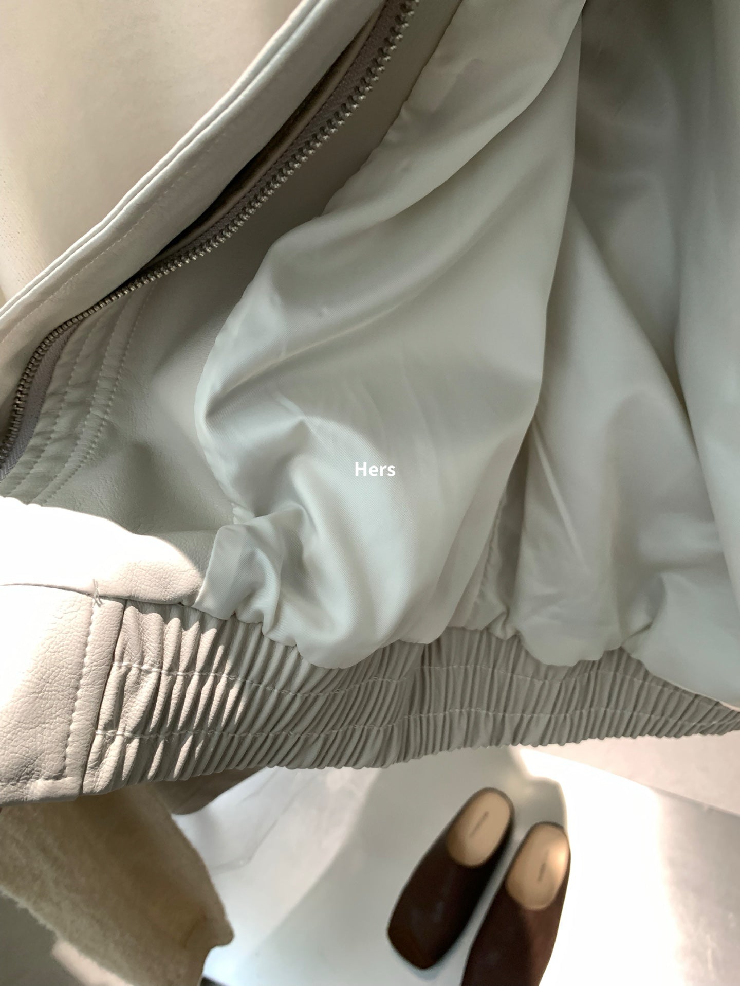 Hers - 經典皮夾克  92067#