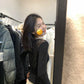 HERS> 後背蕾絲拼接上衣 #10318#