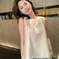 Hers - 肌理感無袖紗紗小衫   80354#