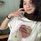 HERS> 蘋果印花T  92046#