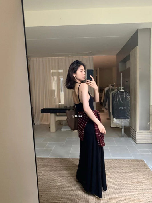 HERS> 極簡嬰兒棉吊帶裙 10027#