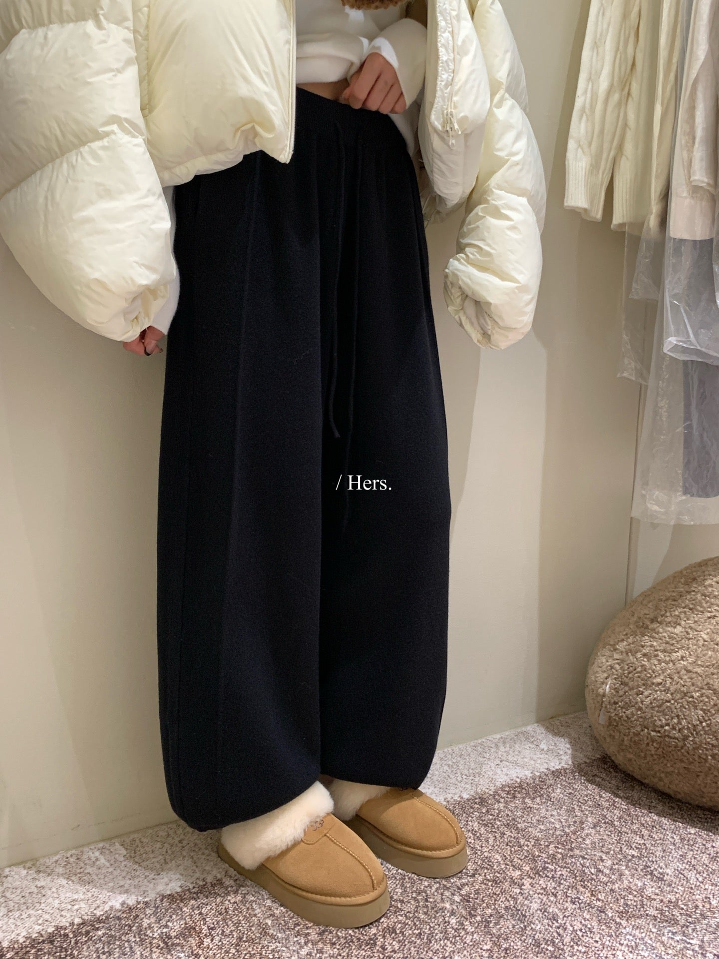 seeUbye - 韓標羊絨奶奶褲  92687#