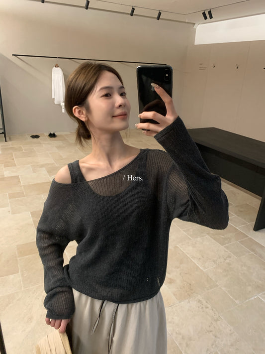 Hers - 韓標針織背心兩件套   08156#