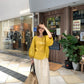 Hers - 苎麻氣質復古衫   80458#